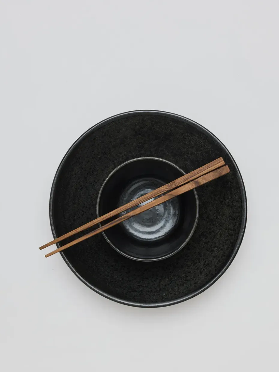Teak eetstokjes 1 set, Bruin
