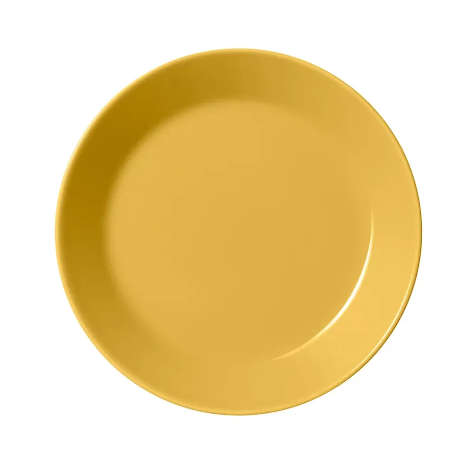Teema bord Ø17 cm, Honing (geel)