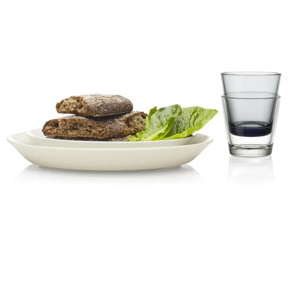Teema bord 23 cm., wit