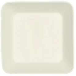Teema bord vierkant 16 x 16 cm., wit