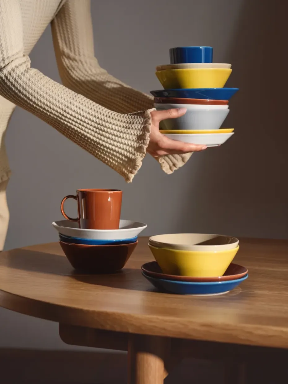 Teema schaal Ø15 cm, Linnen