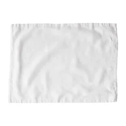 Tell Me More placemat linnen 35x50 cm, Gebleekt wit