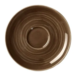 Terra koffieschotel Ø12 cm 6-pack, Earth Brown