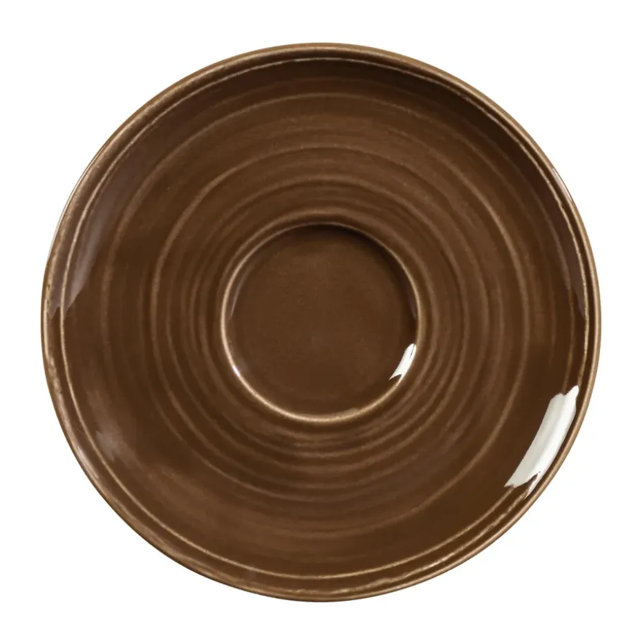 Terra koffieschotel Ø16,1 cm 6-pack, Earth Brown