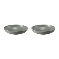 Terra schaal Ø28 cm 2-pack, Pearl Grey