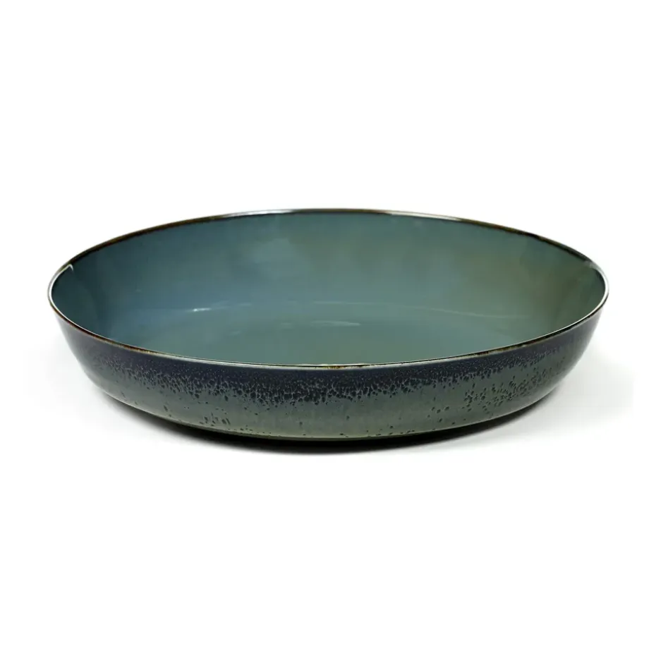 Terres de Rêves bord 21 cm, Smokey blue-dark blue