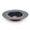Terres de Rêves diep bord 21,3 cm, Dark blue-rust