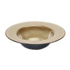Terres de Rêves diep bord 21,3 cm, Misty grey-dark blue