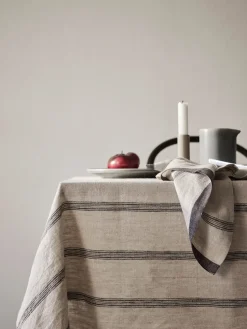 Thea tafelkleed 145x270 cm, Denim stripe