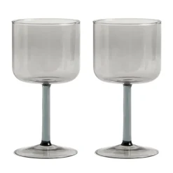 Tint wijnglas 25 cl 2-pack, Grijs