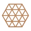 Triangle pannenonderzetter, Light Terracotta