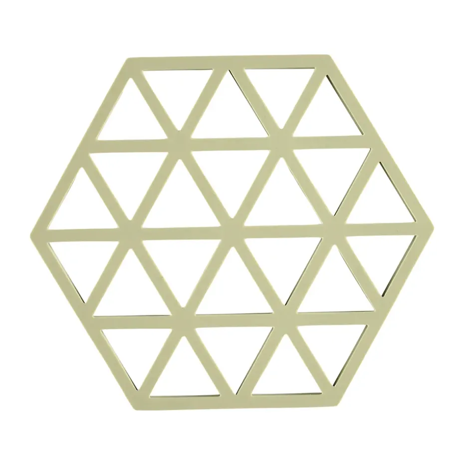 Triangle pannenonderzetter, Matcha Green