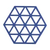 Triangle pannenonderzetter, Indigo