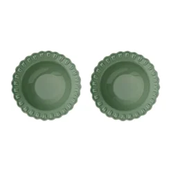 Tulipa diep bord Ø23 cm 2-pack, Verona green
