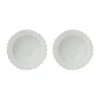 Tulipa diep bord Ø23 cm 2-pack, White