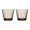 Tundra drinkglas 29 cl 2-pack, Linnen