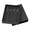 Tvis vork 4-pack, zwart