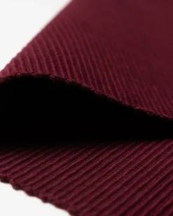 Uni placemat 35x46 cm 4-pack, Bourgondisch rood