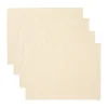 Uni placemat 35x46 cm 4-pack, Crèmig beige