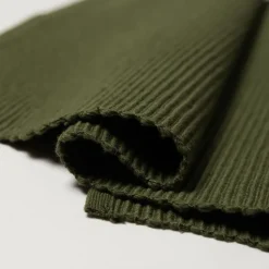 Uni placemat 35x46 cm 4-pack, Donker olijf groen