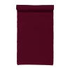 Uni tafelloper 45x150 cm, Bourgondisch rood