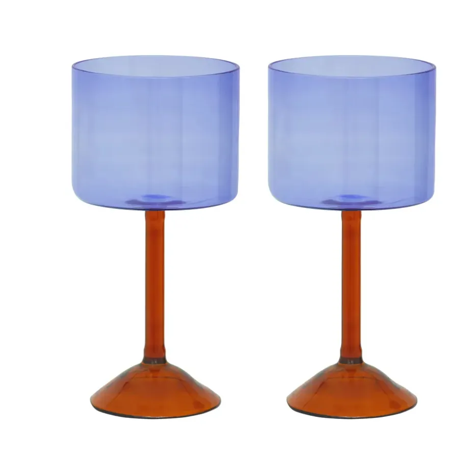 Urban Nature Culture geschenkset gin-tonicglazen 2-pack, Blue