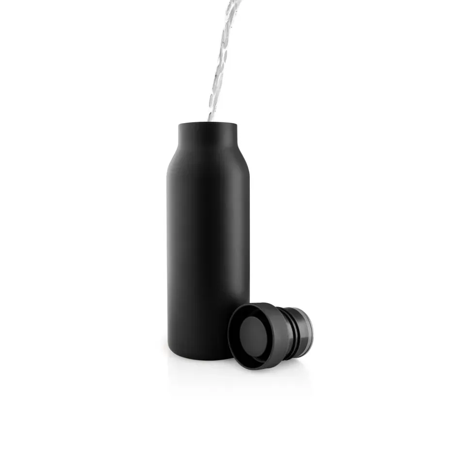 Urban thermosfles 0,5 L, Zwart