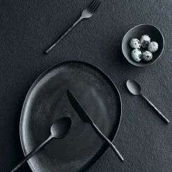 Uta bestekset 16-delig, Matt black
