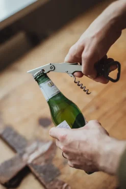 Varda wijn- & flesopener 14,5 cm, Roestvrij staal