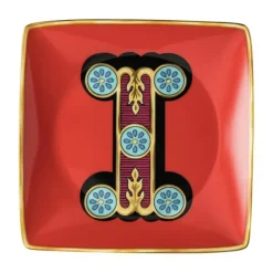 Versace Holiday Alphabet schotel 12 cm, I