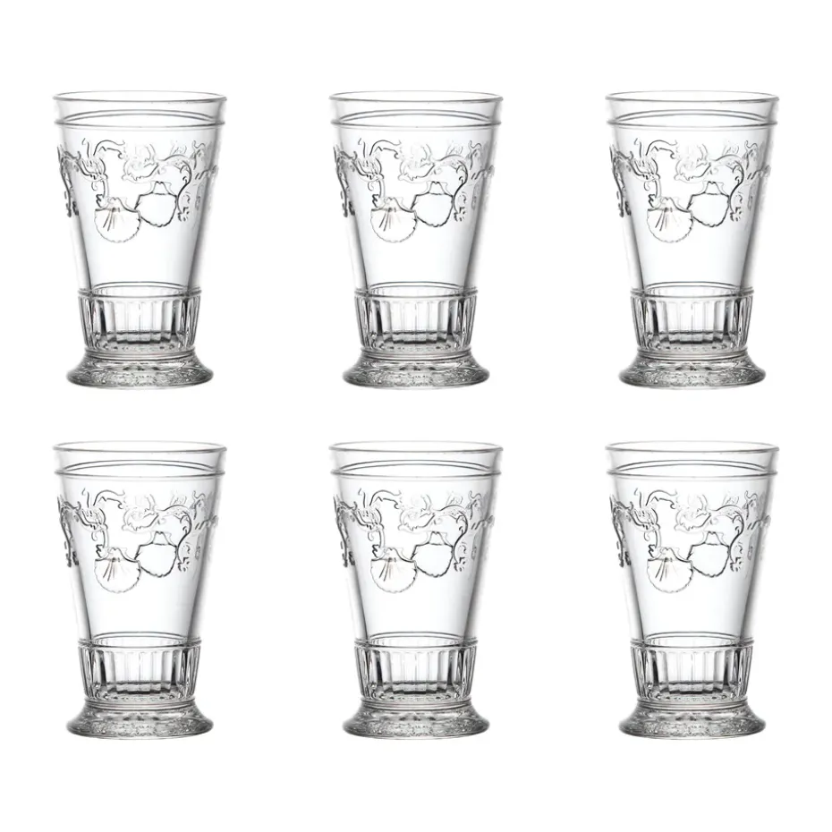 Versailles longdrinkglas 33 cl 6-pack, Transparant