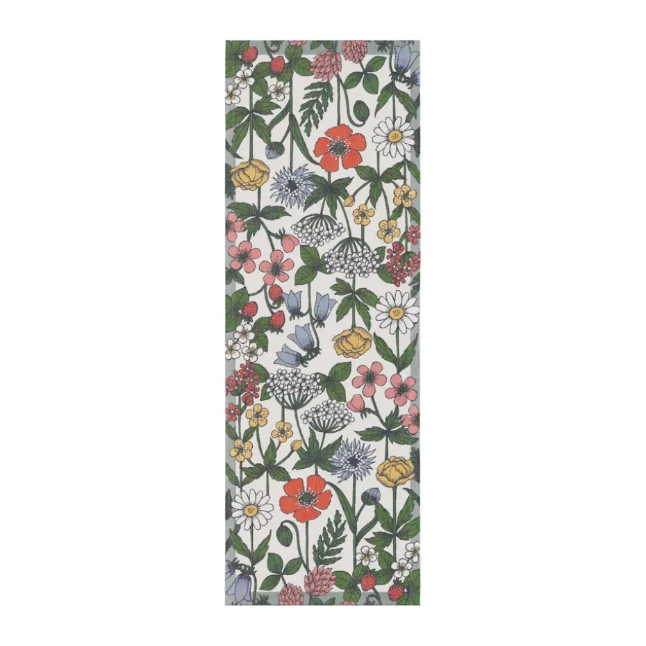 Vildblomster tafelloper 35x100 cm, Multi