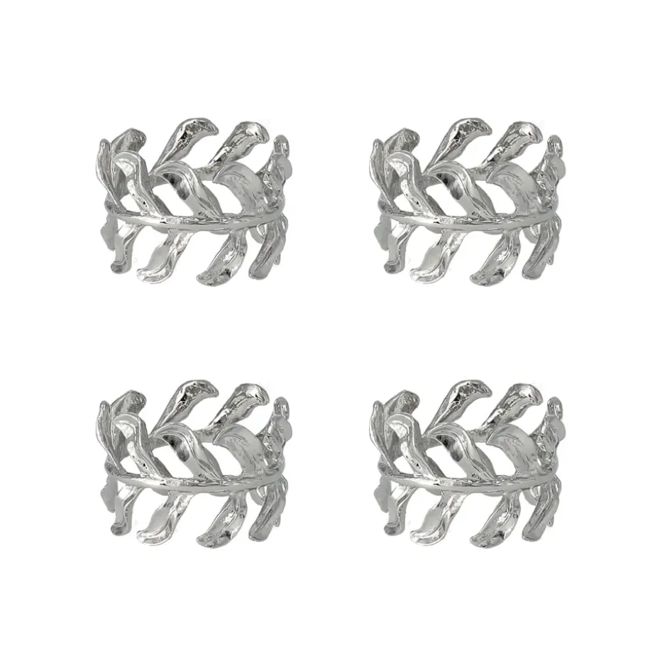 Vine servetring Ø4,7 cm 4-pack, Zinklegering