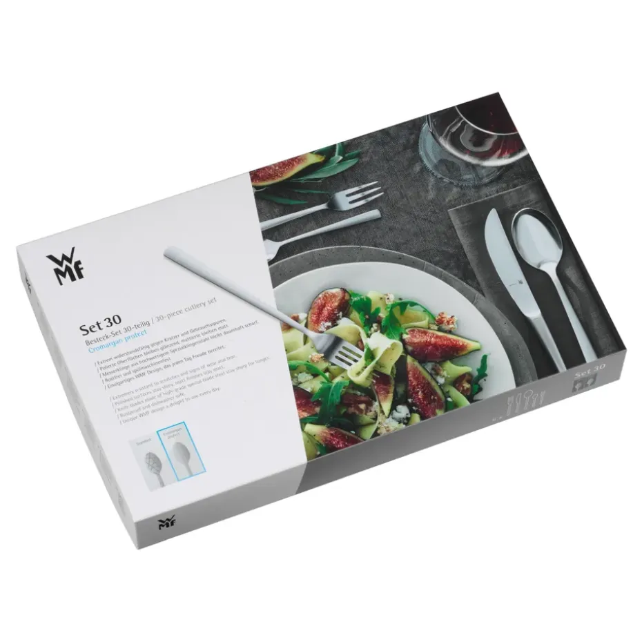 Virginia bestekset cromargan halfmat, 30-delig