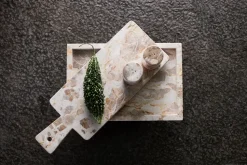 Vita tapasplankje 14,5x39 cm, Seashell