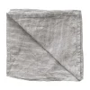 Washed linen servet, Pinstripe