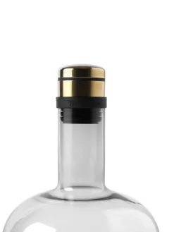 Wijn karaf deluxe, rook, koper