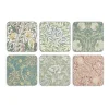 William Morris glasonderzetter 6-pack, Mix & Match