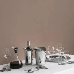 Wine ijsemmer met tang, 21 cm.