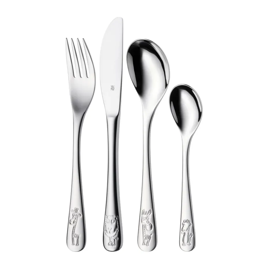 WMF kinderbestek 4-delig, Safari