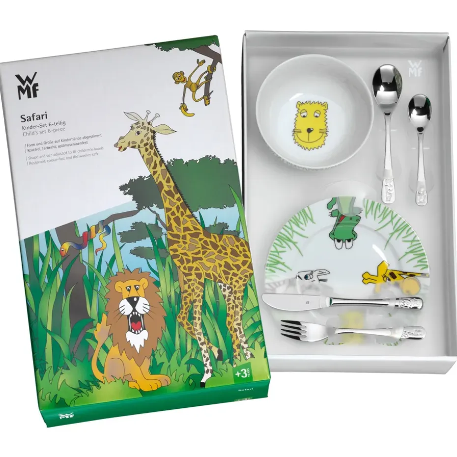 WMF kinderservies 6-delig, Safari