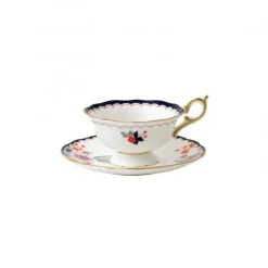 Wonderlust kleine theekop met schotel, jasmine bloom