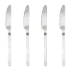 Yuka mes 4-pack, Brushed Steel