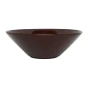 Yuka schaal Ø28 cm, Dark Terracotta