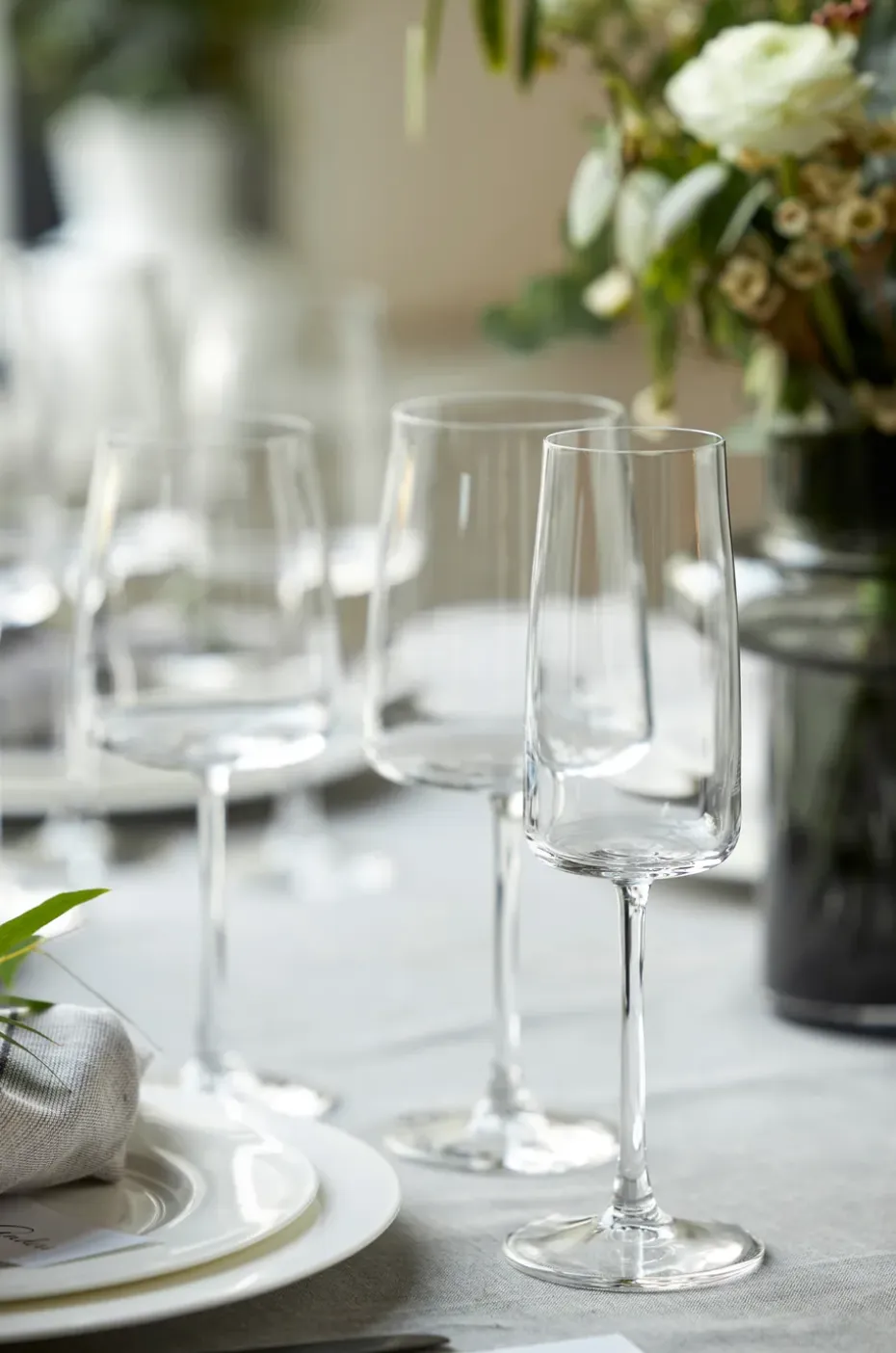 Zero champagneglas 30 cl 4-pack, Kristal