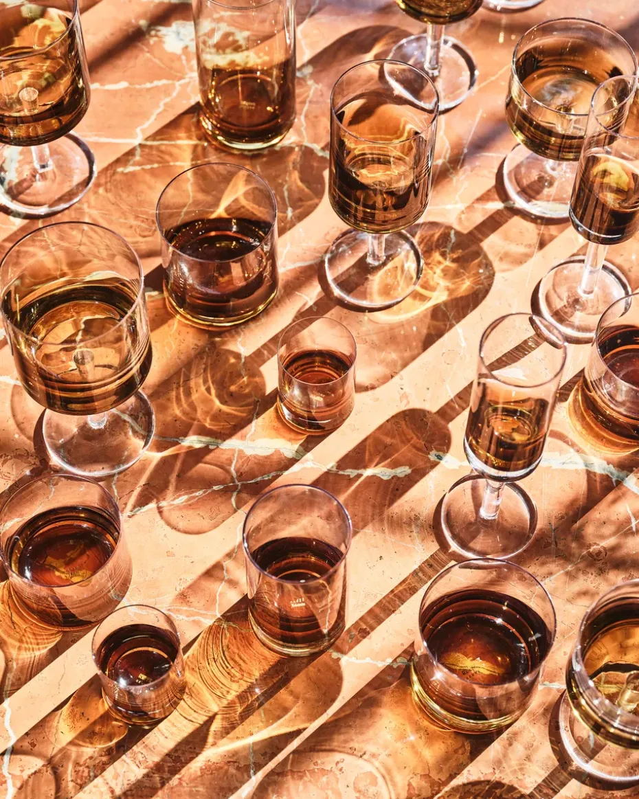 Zuma tumblerglas S 25 cl 4-pack, Amber