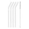 Zwilling Sorrento rietjes gebogen 4-pack, Transparant
