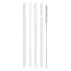 Zwilling Sorrento rietjes 4-pack, Transparant