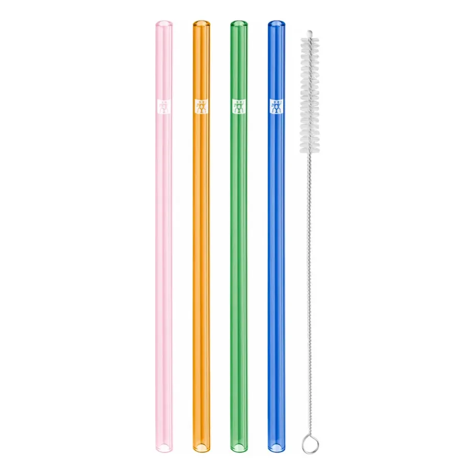 Zwilling Sorrento rietjes 4-pack, Multi