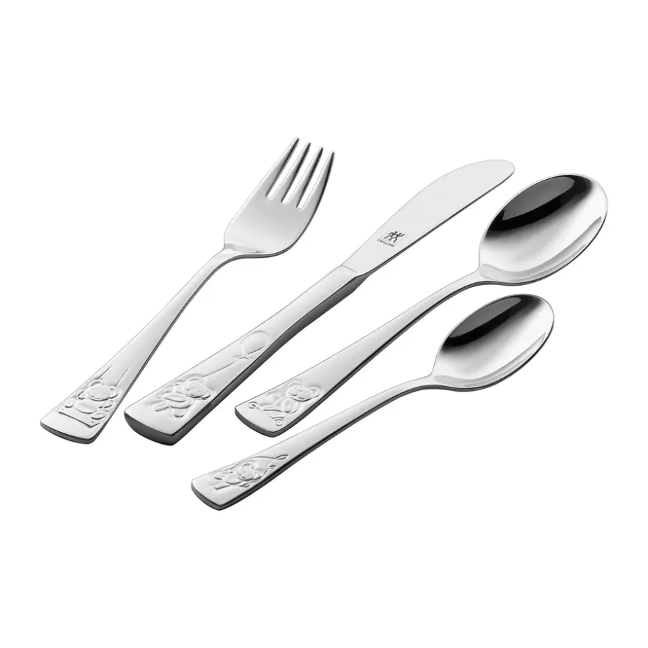 Zwilling Twin kids kinderbestekset 4-delig, Teddy
